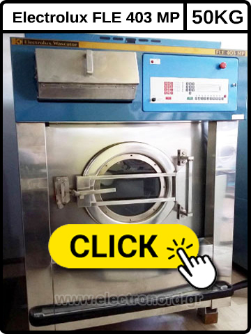 Commercial washers electrolux 50 kg