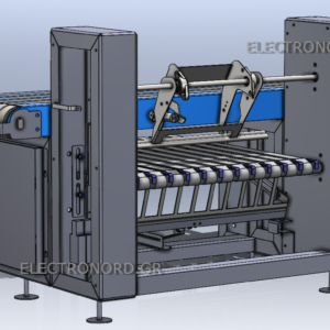 Στακερ διπλωτικής σεντονιών, Automatic linen sheet stacker