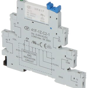 Βαση Ρελέ 41F-1Z-C2-1 με Ρελέ HF41F